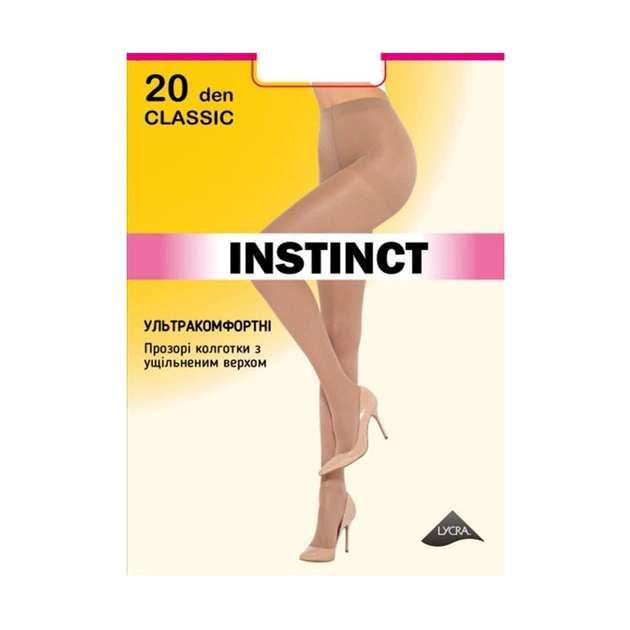 Колготы Instinct Classic 20 Den Nero - 5 (4823121007187) - изображение 1