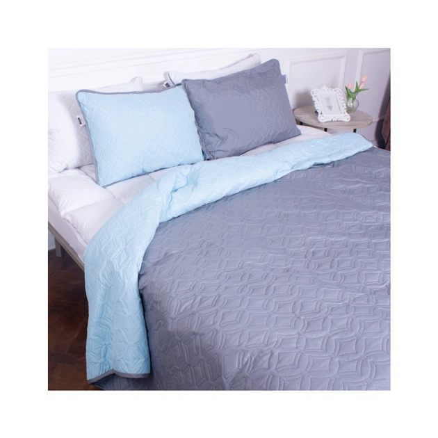 Покривало MirSon Elegantly Line №7013 Kyanite 180х210 см (2200005374559) - изображение 1
