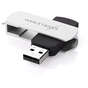 USB флеш накопичувач eXceleram 16GB P2 Series White/Black USB 2.0 (EXP2U2WH2B16) - зменшене зображення 2
