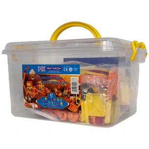 Конструктор Магнікон 87 деталей Plastic box (MK-87) зображення 1