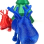 Пластик для 3D-принтера AzureFilm PLA Glitter 1,75mm 1kg BLUE (FP171-5015G) - уменьшенное изображение 3