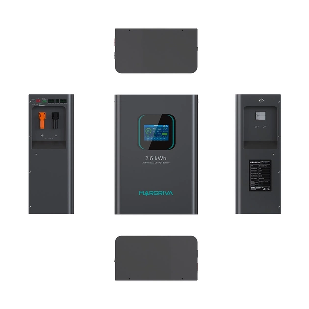 Батарея LiFePo4 Marsriva 25.6V 100Ah (MR-LFP24-100-WMD) - изображение 5