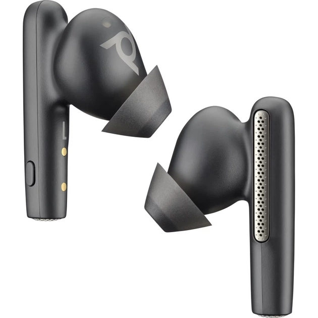 Навушники Poly Voyager Free 60+ Earbuds + BT700A + TSCHC Black (7Y8G3AA) - зображення 1