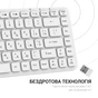 Клавіатура OfficePro SK790W Wireless/Bluetooth White (SK790W) - зменшене зображення 11