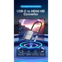 Перехідник USB3.1 Type-C to HDMI (F) 4K 30HZ 0.15m Vention (TDEHB) - зменшене зображення 2