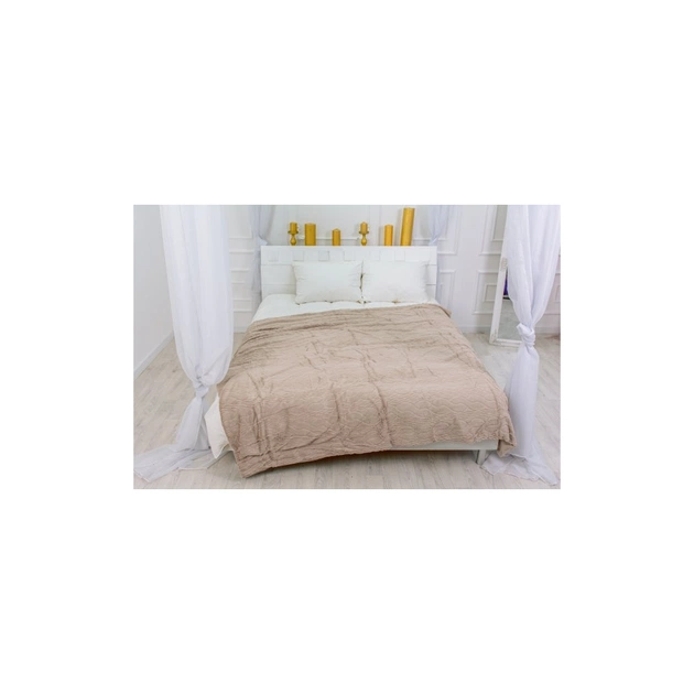 Плед MirSon 1006 Damask Creamy 150x200 (2200002980005) - зображення 1