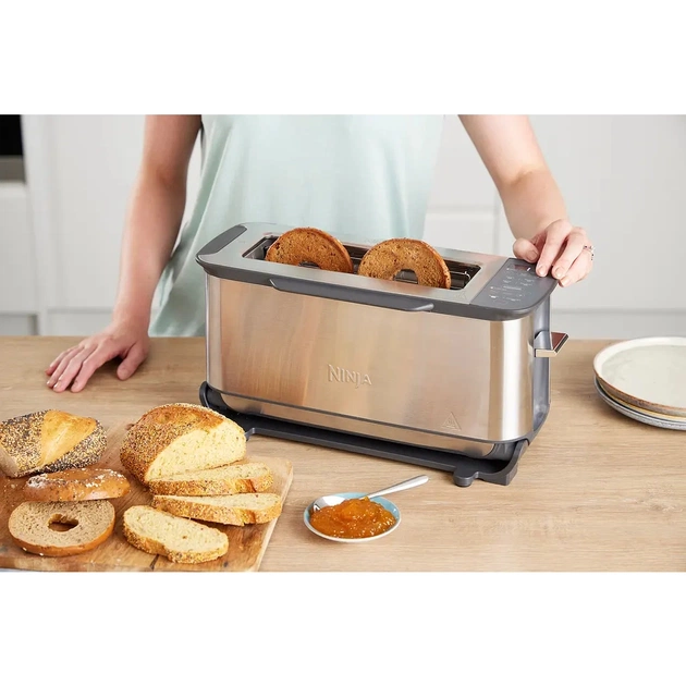 Тостер Ninja Foodi 3-в-1 (Stainless Steel) (ST202EU) - зображення 11