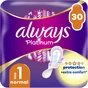 Гігієнічні прокладки Always Platinum Normal Розмір 1 30 шт. (8001841913803) - уменьшенное изображение 1