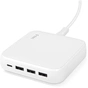 Сетевое зарядное устройство Ttec SmartCharger Quattro GaN USB-C/USB-A 65W White (2SCG02B) - уменьшенное изображение 2
