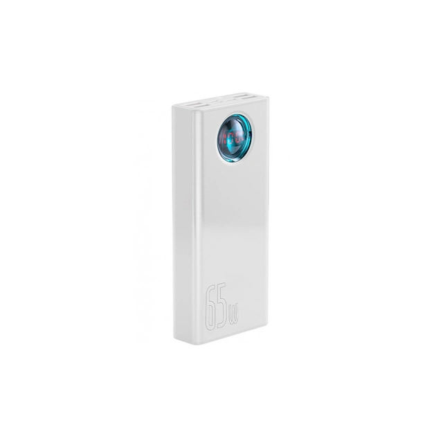 Батарея універсальна Baseus Amblight 30000mAh 65W, 6A, QC3.0, PD3.0, cable Type-C/100W (PPLG-A02) - зображення 1