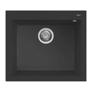 Мийка кухонна Elleci Q 105 on top nero 40 зображення 1