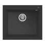 Мийка кухонна Elleci Q 105 on top nero 40 - зменшене зображення 1