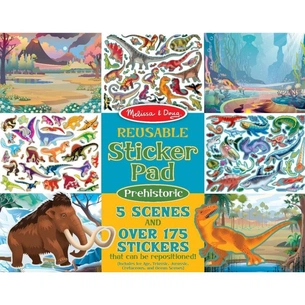 Набір для творчості Melissa&Doug Набір багаторазових наліпок Доісторичний сві (MD9341) зображення 1