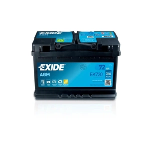 Акумулятор автомобільний EXIDE START-STOP AGM 72Ah 760EN (EK720) зображення 1