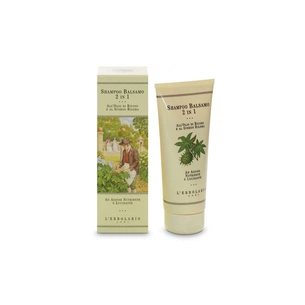 Шампунь L'Erbolario 2 в 1 з касторовою олією та гінкго білоба 200 мл (8022328502532) зображення 1