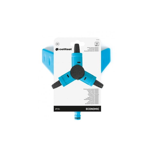 Зрошувач Cellfast BASIC трипроменевий, 12 форсунок, до 113 м2 (50-460) - picture 4