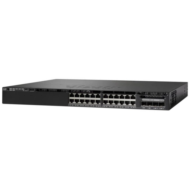 Комутатор мережевий Cisco WS-C3650-24PS-L - изображение 1