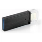 USB флеш накопичувач Goodram 32GB Twin Black USB 3.0 (PD32GH3GRTNKR9) - зменшене зображення 4