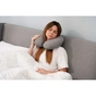 Подушка Ardesto ортопедична Sleepwell Travel, для шиї, піна меморі 34х29х10см сірий (ART3429NEP) - зменшене зображення 2