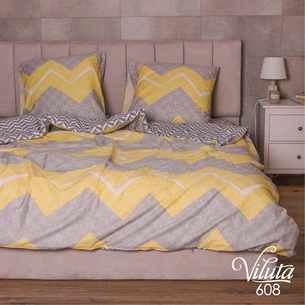 Постільна білизна Viluta 608 Сатин Twill двоспальна (608_dv) зображення 1