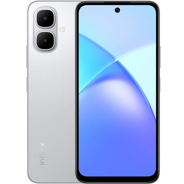 Мобільний телефон Infinix Smart 10 4/64Gb Titanium Silver (4894947084454) - изображение 1