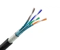 Кабель для зовнішньої прокладки OK-Net КПпПО-ВПЕ (1000) S/FTP, CAT 7A, 4х2х0,58, бухта 305м (7935107) - зменшене зображення 1