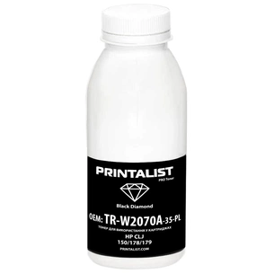 Тонер HP CLJ 150/178/179, 30г Black Printalist (TR-W2070A-35-PL) зображення 1