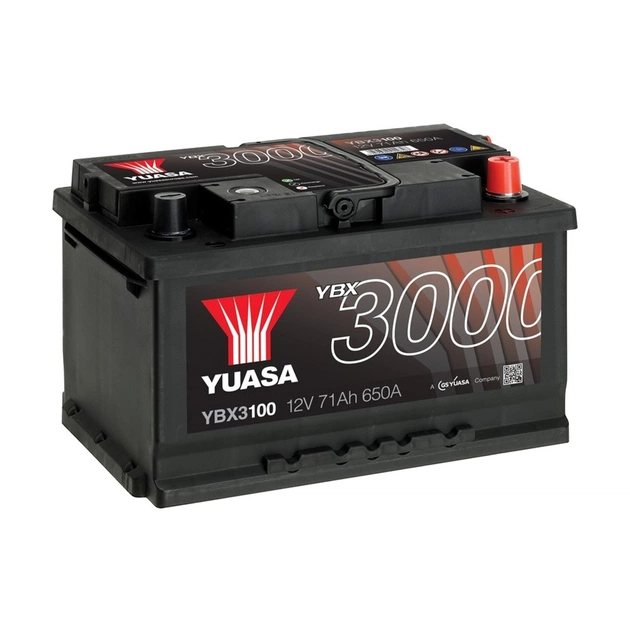 Аккумулятор автомобильный Yuasa 12V 71Ah SMF Battery (YBX3100) - изображение 1