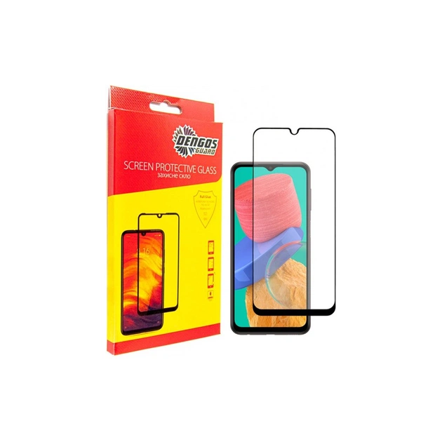 Стекло защитное Dengos Full Glue Samsung Galaxy M33 5G (TGFG-212) - изображение 1