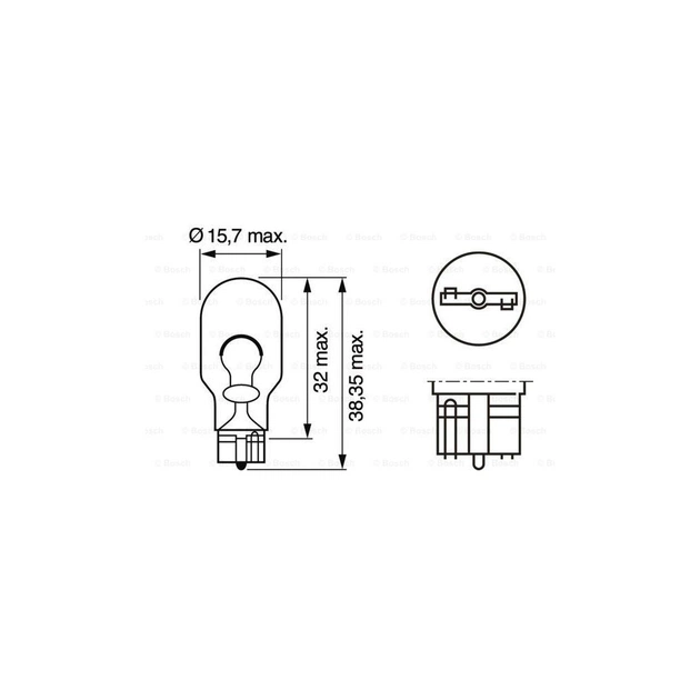 Автолампа Bosch 21W (1 987 302 249) - picture 5