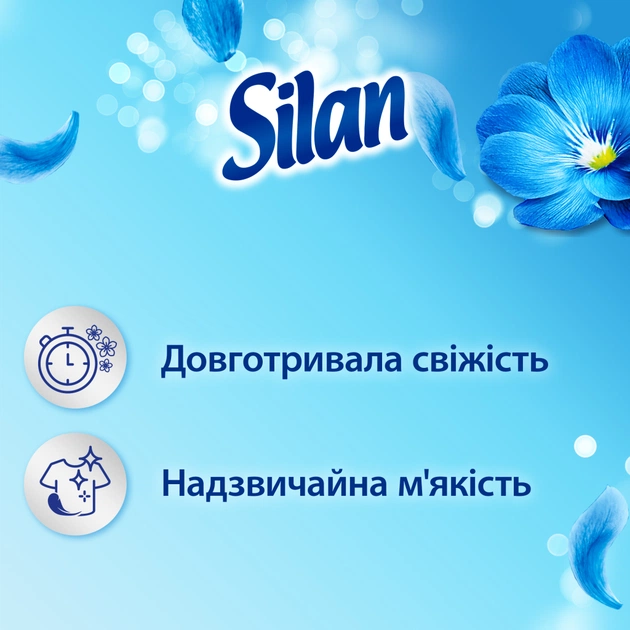 Кондиціонер для білизни Silan Небесна свіжість 1408 мл (9000101801125) - зображення 2