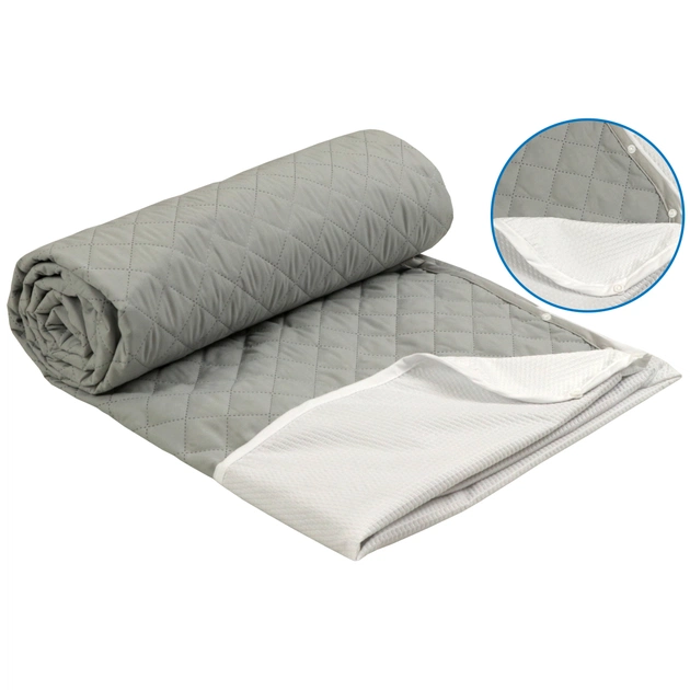 Ковдра Руно силіконова Summer Duet Grey з простирадлом 200х220 (322.Summer duet grey) - зображення 1