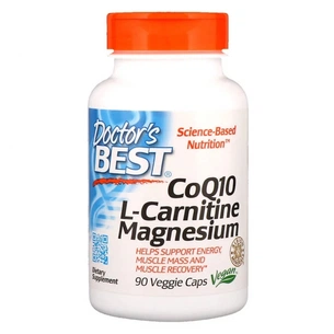 Антиоксидант Doctor's Best Коэнзим Q10, L-Карнитин и Магний, CoQ10 L-Carnitine Magnesiu (DRB-00477) изображение 1