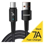 Дата кабель USB 2.0 AM to USB-C 0.5m 7A 100W black Essager (EXC7A-CGB01-P) - уменьшенное изображение 3
