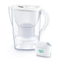 Фільтр-глечик Brita Marella Memo MXPro 2.4л (1.4л води) з фільтр-картриджем, білий (1052789) - уменьшенное изображение 1
