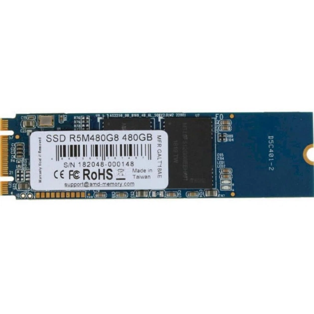 Накопичувач SSD M.2 2280 480GB AMD (R5M480G8) - изображение 1