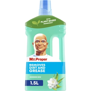 Засіб для миття підлоги Mr. Proper Ранкова роса 1.5 л (8006540208472) зображення 1