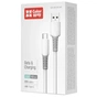 Дата кабель USB 2.0 AM to USB-C 1.0m 3A liquid silicone white ColorWay (CW-CBUC093-WT) - уменьшенное изображение 4