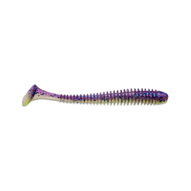 Силікон рибальський Keitech Swing Impact 4.5" PAL#06 Violet Lime Berry (1551.06.38) - изображение 1