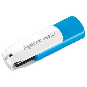 USB флеш накопичувач Apacer 128GB AH357 Ocean Blue USB 3.2 (AP128GAH357U-1) зображення 1