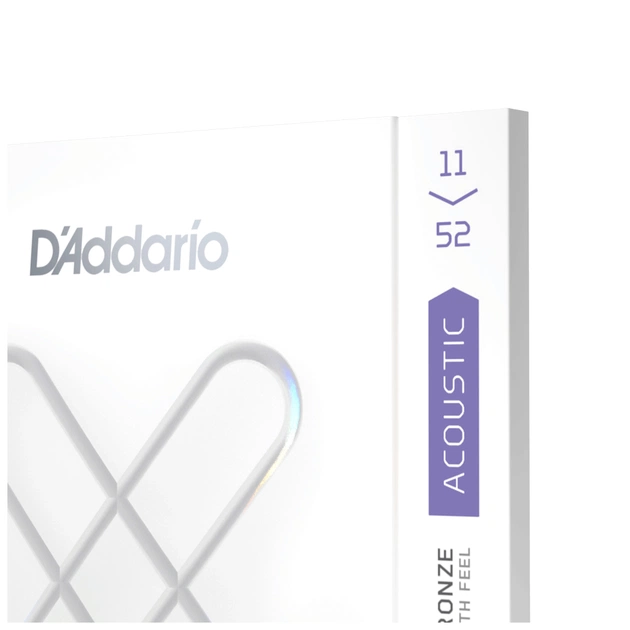 Струни для гітари D'Addario XS Phosphor Bronze Custom Light (11-52) (XSAPB1152) - picture 5