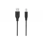 Кабель для принтера USB 2.0 AM/BM 1.8m 2E (2E-W-3169m1.8) - зменшене зображення 1