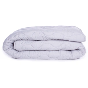 Ковдра MirSon антиалергенна EcoSilk всесезонна №9007 Eco Light Gray 140x205 см (2200005994337) зображення 1