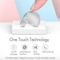 Bluetooth-гарнітура Remax RB-T21 White (6954851287896) - уменьшенное изображение 3