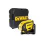 Лазерний нівелір DeWALT точковий, 4 батареї АА, червоний промінь, 0.66 кг, кейс (DW085K) - зменшене зображення 2