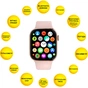 Смарт-годинник AURA X3 Pro 47mm Pink (SWAX347P) - зменшене зображення 4