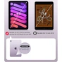 Чохол до планшета BeCover Tri Fold Hard BeCover Apple iPad Mini 7 2024 Purple (712455) - зменшене зображення 9