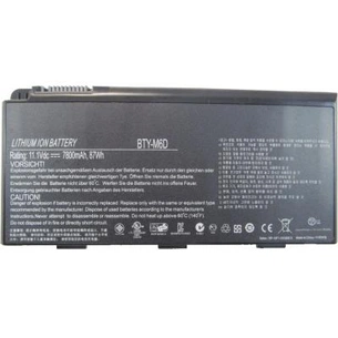 Акумулятор до ноутбука MSI BTY-M6D 7800mAh 6cell 11.1V Li-ion (A47040) зображення 1