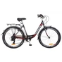 Велосипед Optimabikes 26" VISION 2018 14G планет. рама-18" Al чорно-червоний (OPS-OP-26-137) - зменшене зображення 1