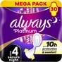 Гігієнічні прокладки Always Platinum Secure Night Розмір 4 30 шт. (8700216784573) - уменьшенное изображение 1